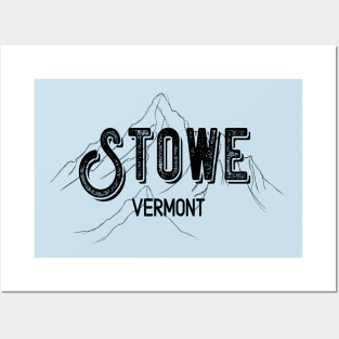 Stowe Vermont Gift for East Coast Lovers Posters and Art